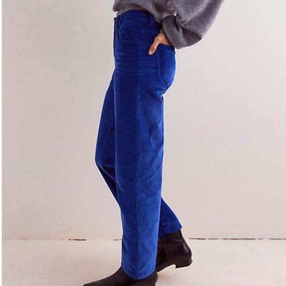 🆕FREE PEOPLE WE THE FREE RISK TAKER CORDUROY PANTS SZ 26 NWT